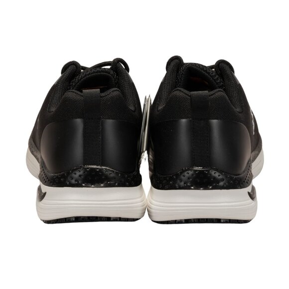 Skechers Work Arch Fit SRRingstap Mens Oxford Color Blackwhite Sizde 10.5 DM US - Picture 4 of 12